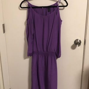 White House Black Market Waist-Cinched Dress